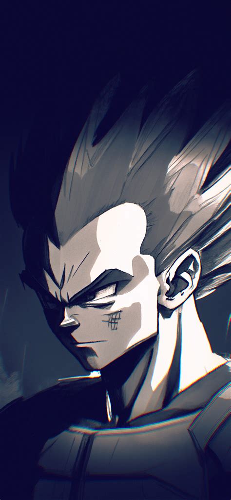 DBZ Vegeta Black and White Wallpapers - Dragon Ball Wallpapers