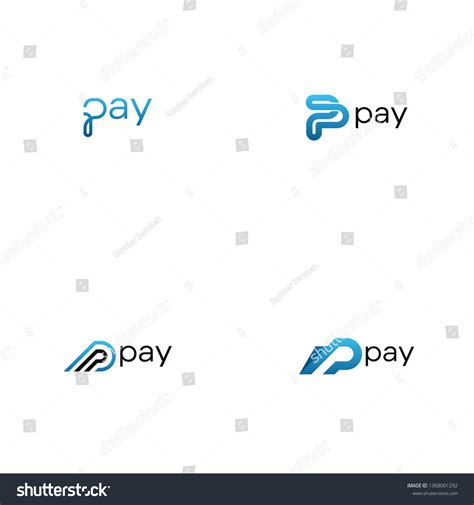 Pay Logo Template Vector Payment Logo Stock Vector (Royalty Free) 1368001292 | Shutterstock