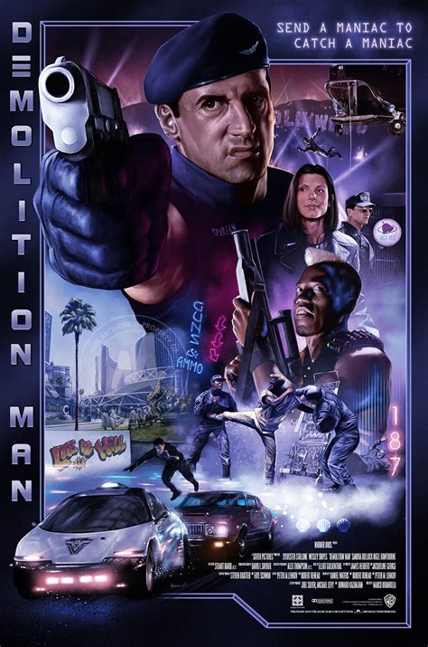 Demolition Man | Poster By DaveMerrell