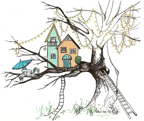 Tree House PRINT