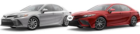 2022 Toyota Camry LE vs. 2022 Toyota Camry SE | Toyota of Downtown LA