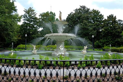 Forsyth Park Fountain Landmark - Free photo on Pixabay - Pixabay