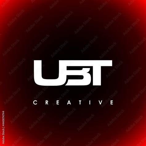 UBT Letter Initial Logo Design Template Vector Illustration Stock ...