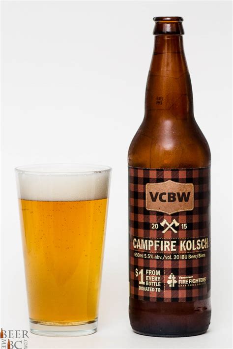 Vancouver Craft Beer Week – VCBW Collaboration Campfire Kolsch | Beer Me British Columbia