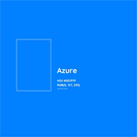 About Azure - Color meaning, codes, similar colors and paints - colorxs.com