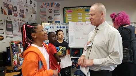 Students at Stephen Foster Elementary School celebrate Black History Month