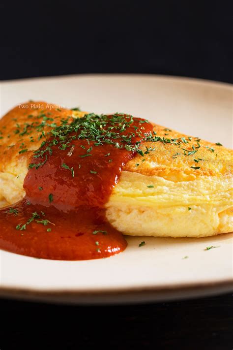 Soufflé Omelette with Special Tomato Sauce (A Food Wars Recipe) | Two ...