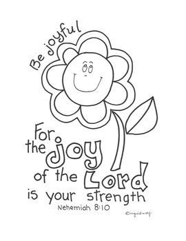 Rejoice In The Lord Coloring Page Coloring Pages