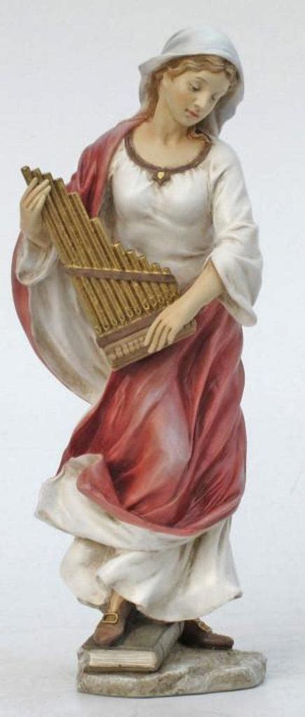 Saint Cecilia Statue 8.5'' Patron Saint Of Music Veronese Collection ...