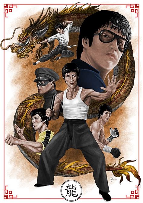 The Immortal Dragon by sahinduezguen on DeviantArt | Bruce lee pictures ...