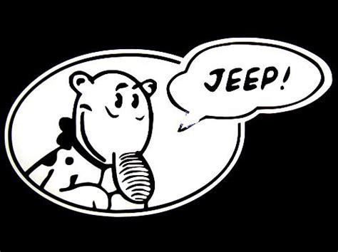 Eugene The Jeep Popeye Vinyl Sticker Decal 4 and 39 similar items