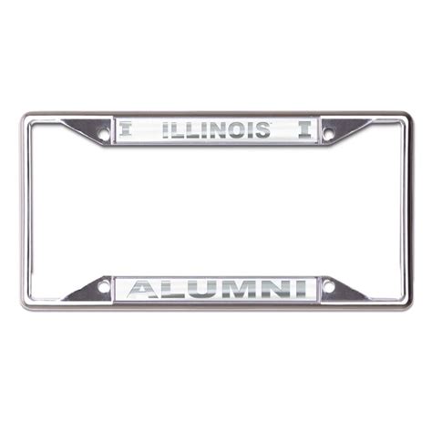 Illinois Fighting Illini Alumni License Plate Frame – Gameday Spirit Fanstore