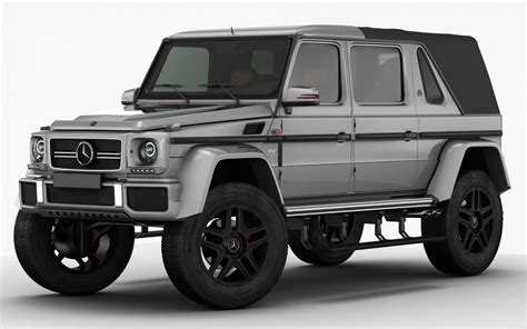 Mercedes-Benz G-class W463 Maybach Landaulet 3D Model by MrGhosts