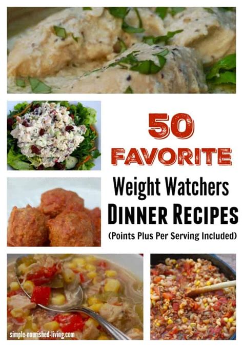 50+ Weight Watcher Dinners | Low SmartPoints Dinner Recipes