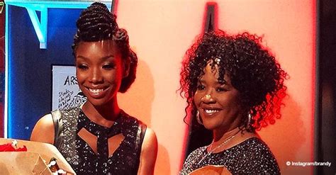 Brandy Norwood of 'Moesha' Poses with Beautiful Mom Sonja in a Photo