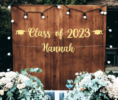 2023 Graduation Banner Custom Graduation Banner Graduate - Etsy