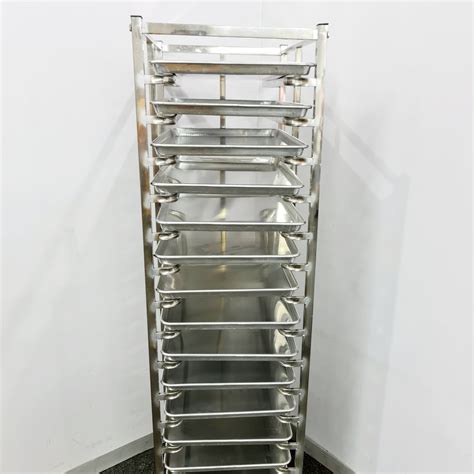 BAKING TROLLEY - ROLLING TROLLEY - OVEN TROLLEY - BAKERY TRAY RACK ...