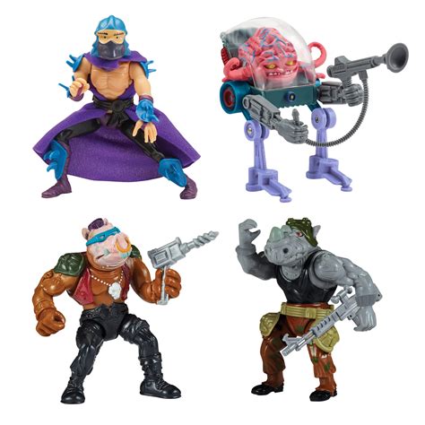 Buy TMNT Original Classic Mutant Basic Action Figure 4-Pack Online at ...