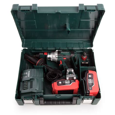 Metabo SB18LTX BL Q I 18V Brushless Combi Drill (2 x LiHD 5.