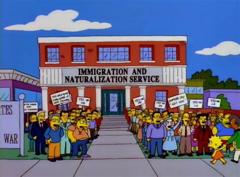 Immigration and Naturalization Service - Wikisimpsons, the Simpsons Wiki