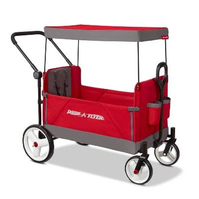 Radio Flyer Convertible Stroller Wagon With Canopy : Target