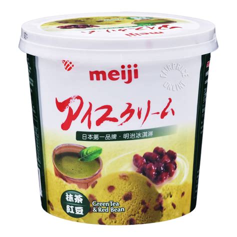 Meiji Ice Cream Tub - Green Tea & Red Bean | NTUC FairPrice