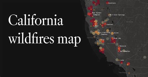 Map Of California Wildfires 2021 - Vector U S Map