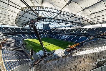 Space for more fans in the stadium: reconstruction of Deutsche Bank ...