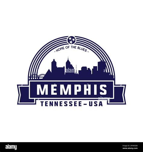 Memphis logo. Memphis, Tennessee design template. Vector and ...