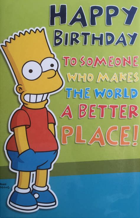 Steven Bart Simpson Birthday Meme Happy Birthday - Bank2home.com