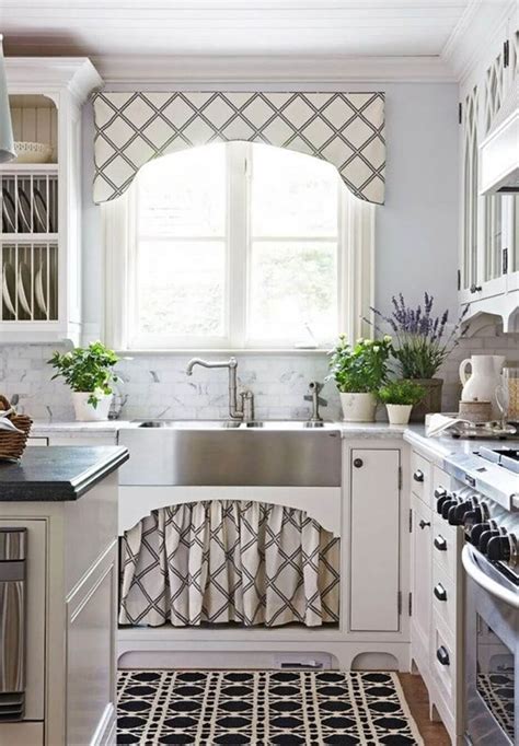 24 Best Kitchen Cabinet Curtain Ideas and Designs for 2023