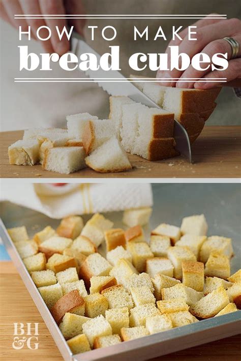 Easy, homemade bread cubes are perfect for stuffing recipes, breakfast casseroles, and oth ...