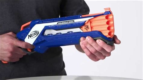 Nerf N Strike Elite Rough Cut 2X4 - Official Demo by Hasbro - YouTube