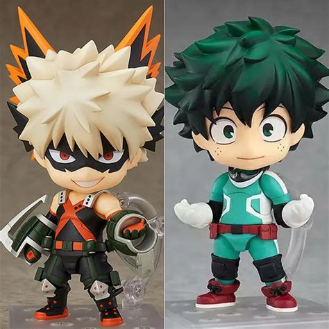 Anime My Hero Academia Figure Midoriya Izuku Bakugou Katsuki Boku Hero Academia Figurals ...