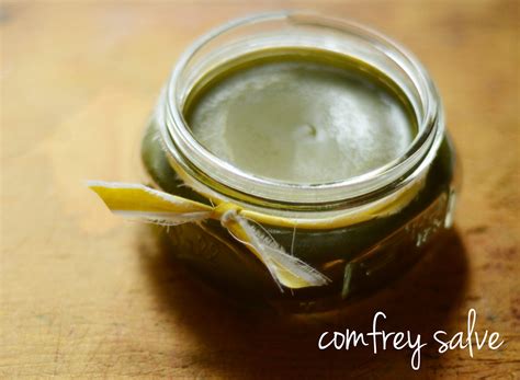 natalie creates: make your own comfrey salve