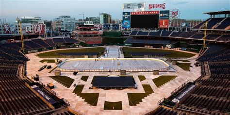 PHOTOS: Turning Nationals Park Into A Hockey Rink For The NHL Winter ...