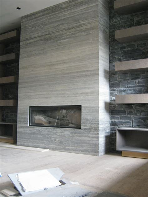 Modern Fireplace Tile Surrounds | Modern fireplace, Contemporary ...