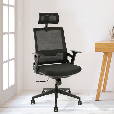 SIMPOL HOME Ergonomic Adjustable Office Chair, High Back Home Desk ...