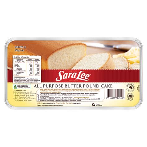 All Purpose Butter Pound Cake - Sara Lee