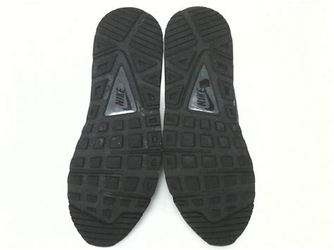 NIKE AIR Mens Black White Swoosh Shoes Sneakers US 11 EU 45 UK10 EUC | eBay