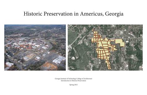 Historic Preservation in Americus, Georgia - Archway Partnership ...