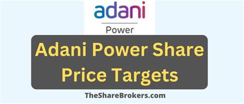 Adani Power Share Price Targets For 2023, 2024, 2025, 2030 ...