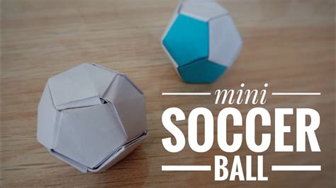 Origami Soccer Ball