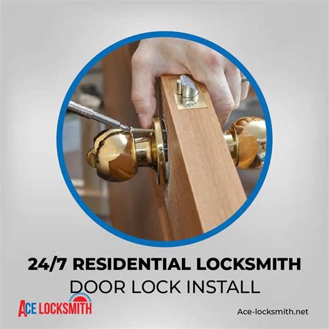 Front Door Lock Installation » Ace Locksmith