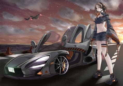 Ah yes, The McLaren Senna | Gadis animasi, Motor mobil, Seni grafis