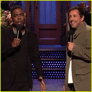 Adam Sandler & Chris Rock Sing About Being Fired from ‘SNL’ for Opening ...