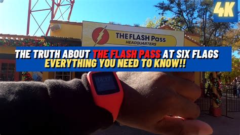 The Truth About The Flash Pass At Six Flags EVERYTHING You Need To Know ...