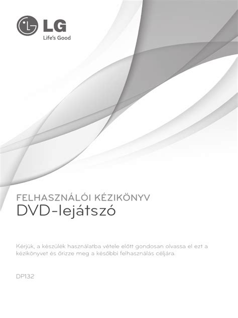 LG DVD Player DP132 PU - APOLLLX - HUN | PDF