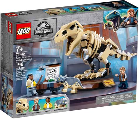 LEGO T. rex Dinosaur Fossil Exhibition 76940 – $29.99