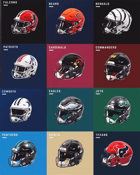 The Surprising Thing About the New NFL Alternate Helmets